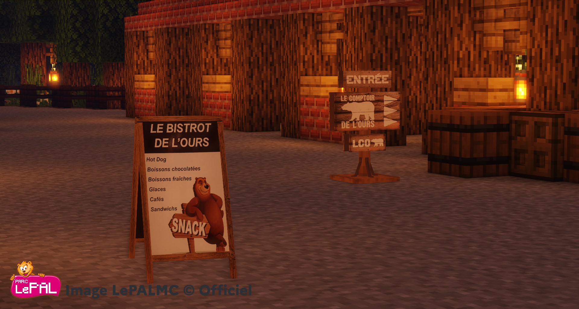 Panneaux Comptoir de L'Ours